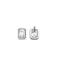 Clear Gem Stud Earrings