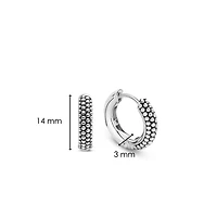 Urchin 14MM Huggie Earrings