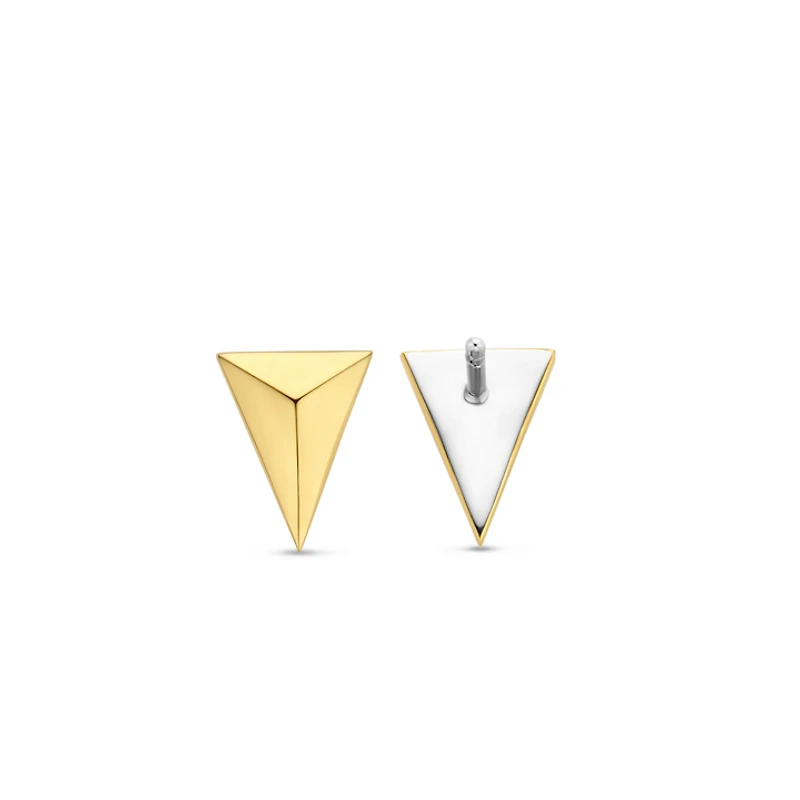 Golden Rebel Stud Earrings
