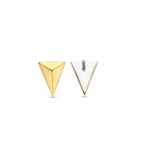 Golden Rebel Stud Earrings