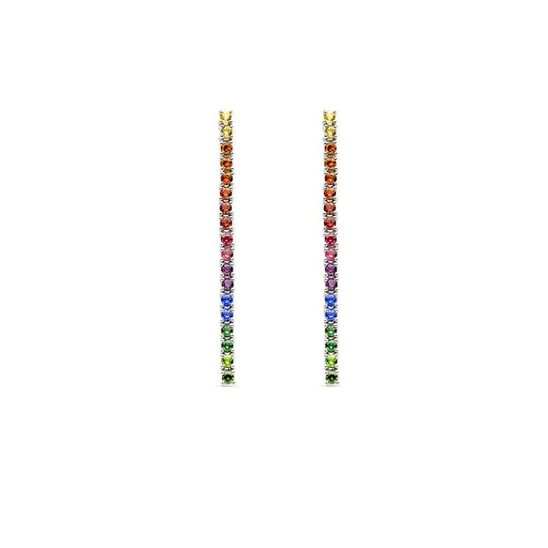 Rainbow drop Earrings