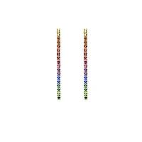 Rainbow drop Earrings