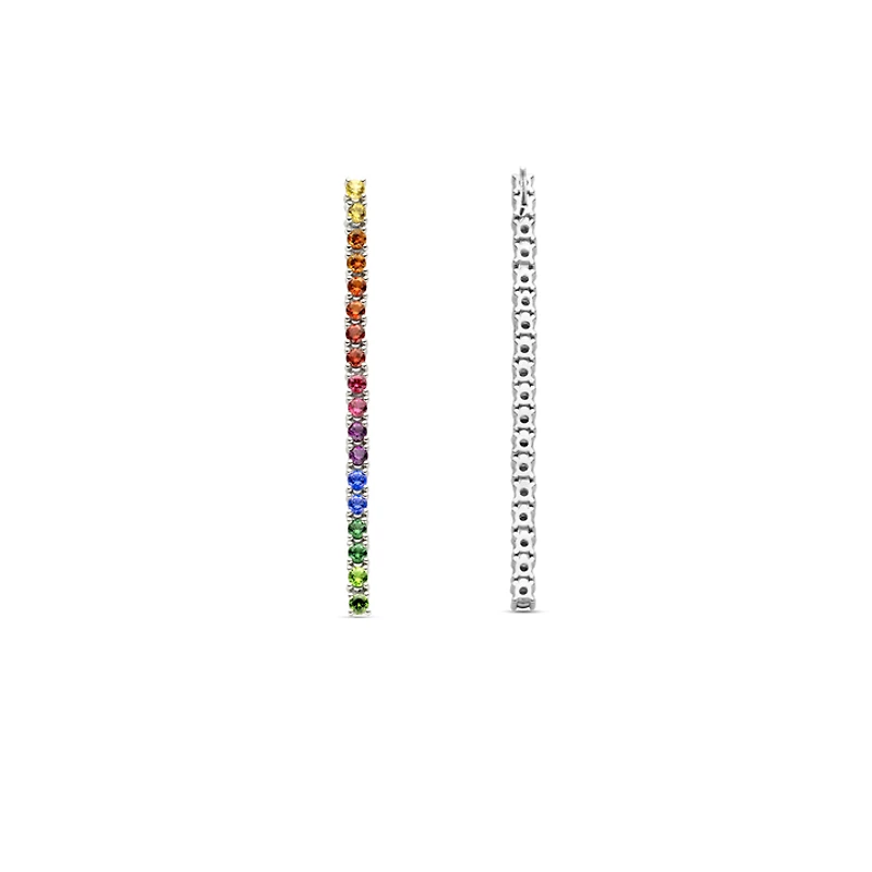 Rainbow drop Earrings