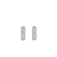 Signature 16mm Pave Earrings