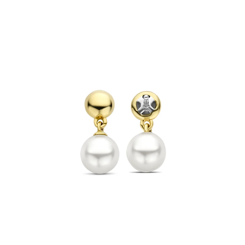 Joyful Pearl Jumbo Drop Earrings