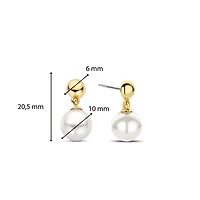 Joyful Pearl Jumbo Drop Earrings