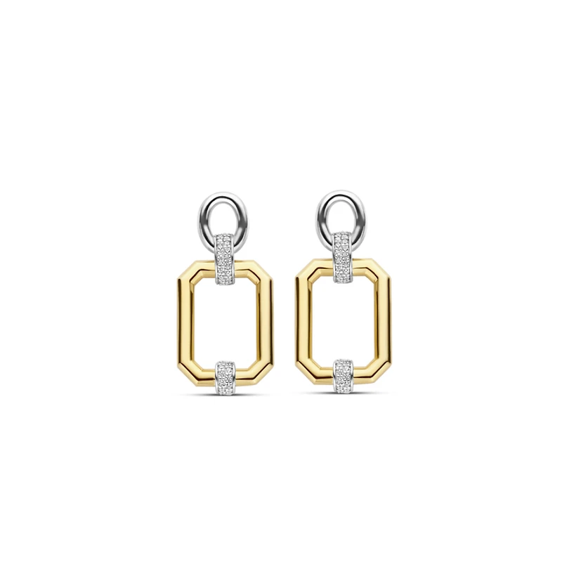 Classic Edge Drop Earrings