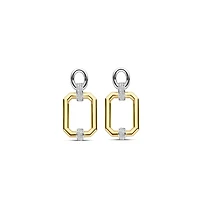 Classic Edge Drop Earrings