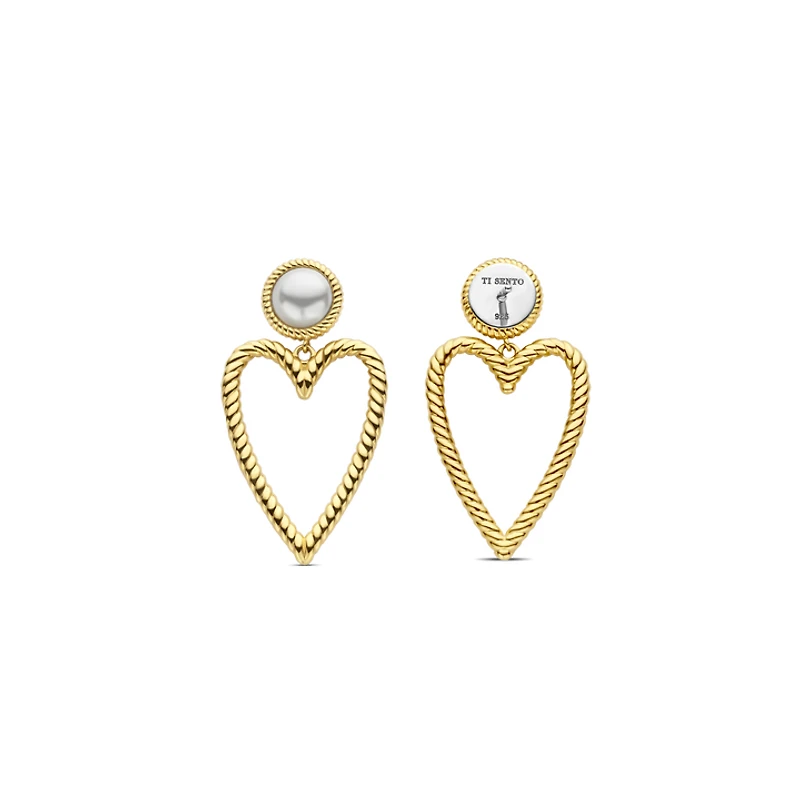 Joyful Pearl Love Earrings Limited Edition