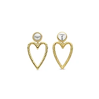 Joyful Pearl Love Earrings Limited Edition