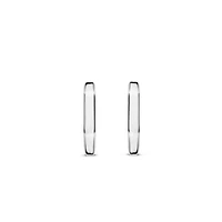 Reflexions Silver Huggie Earrings