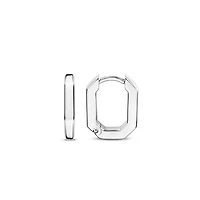 Reflexions Silver Huggie Earrings