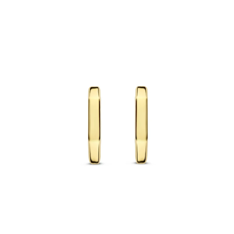 Reflexions Golden Huggie Earrings
