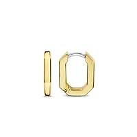 Reflexions Golden Huggie Earrings