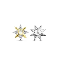 Star Compass Stud Earrings