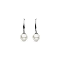 Cosmic Pearl Dangle Earrings