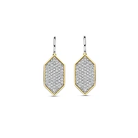 Celestial Pave Dangle Earrings