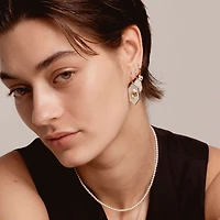 Celestial Pave Dangle Earrings