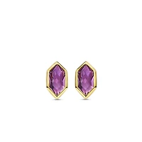 Celestial Violet Stud Earrings
