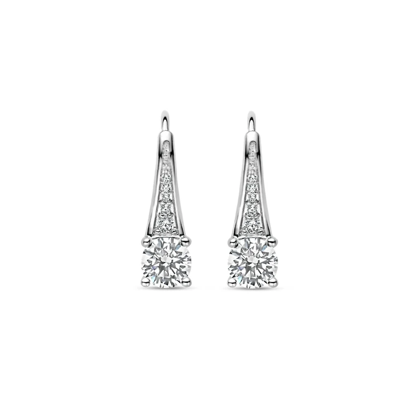 Brilliant Small Solitaire Earrings