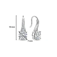 Brilliant Large Solitaire Earrings