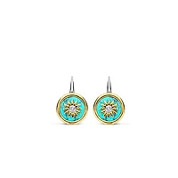 Tropical Turquoise Drop Earrings
