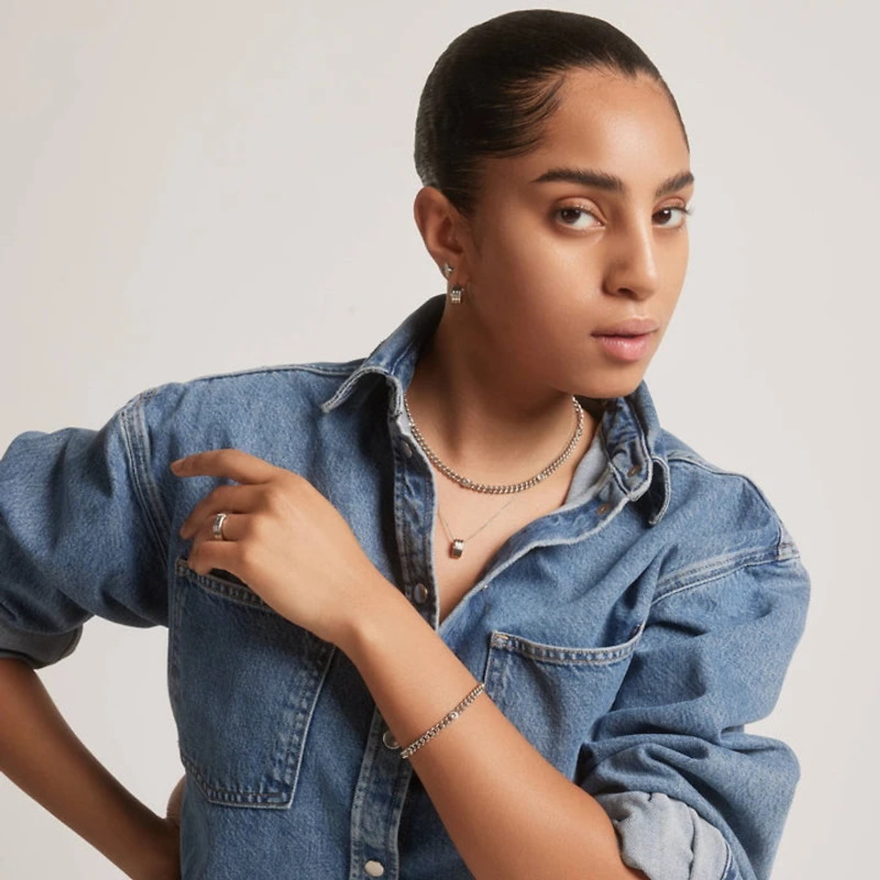 Dashing Silver Earrings
