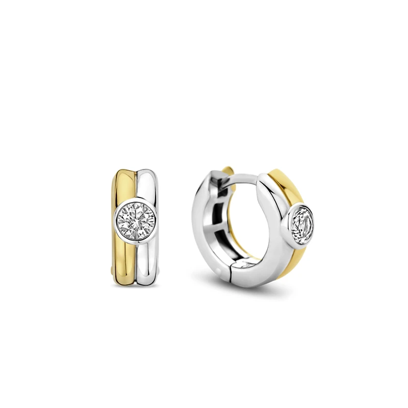 Allure Two Tone Earrings