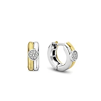 Allure Two Tone Earrings