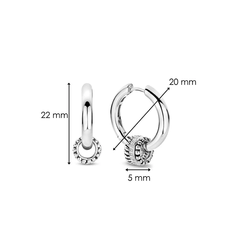 Pretty Patterns Hoop Earrings