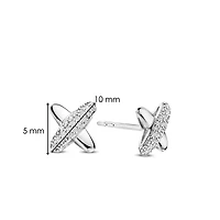 XOXO Pave Stud Earrings
