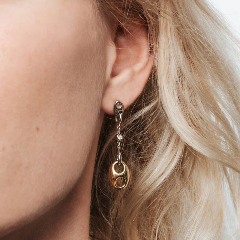 Puff Mariner G-ucci Icon Long Earrings