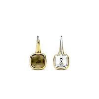 Cushion Khaki Earrings