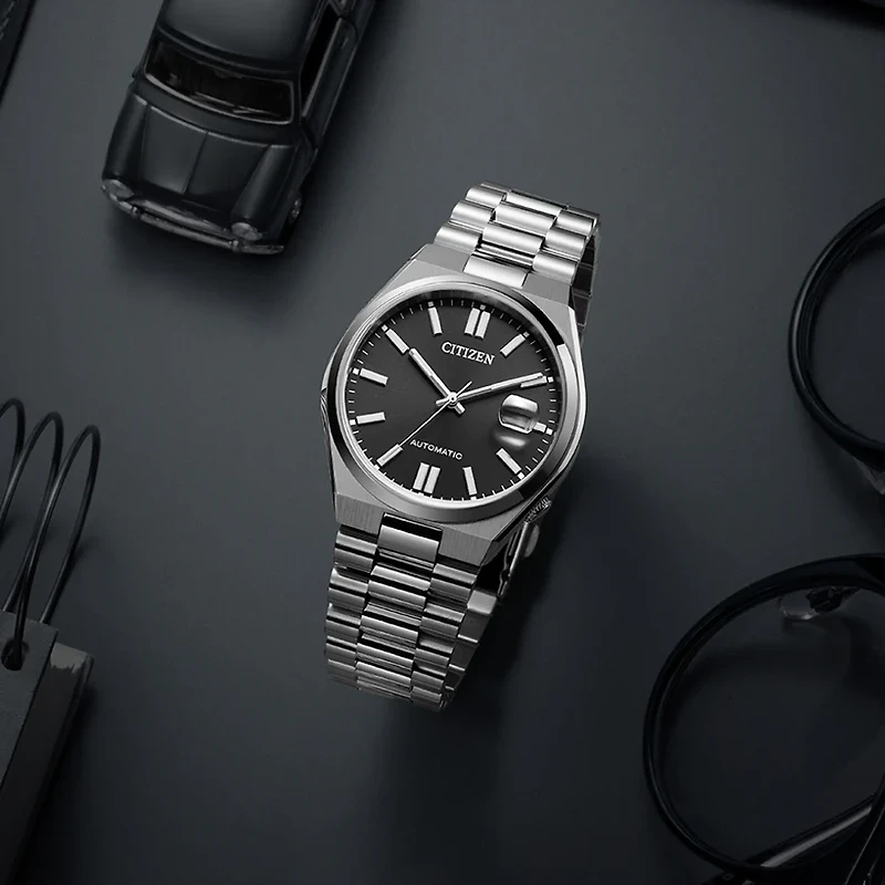 Tsuyosa Black 40MM Watch