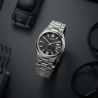 Tsuyosa Black 40MM Watch