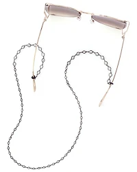 Two Sized Zirconia Multi-way Chain - Yellow Gold