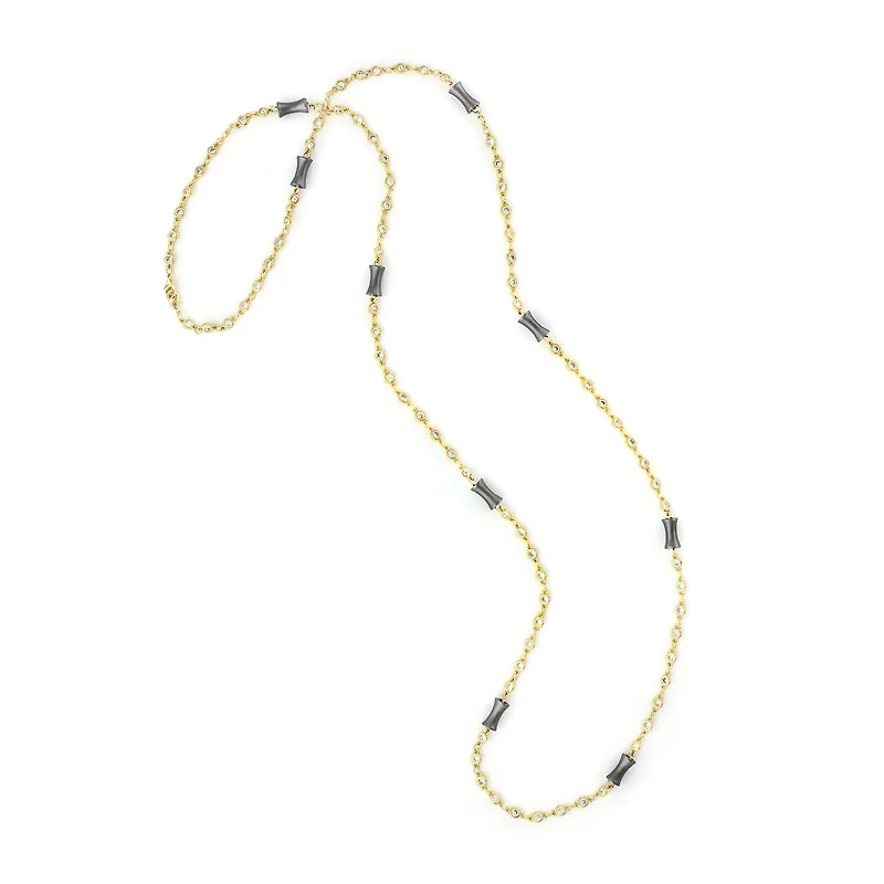 Matte Drum Two Tone Multi Way Chain