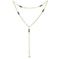 Matte Drum Two Tone Multi Way Chain