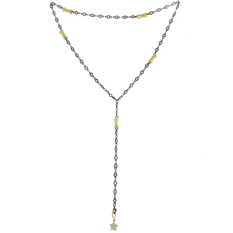Black and Gold Matte Multi Way Chain