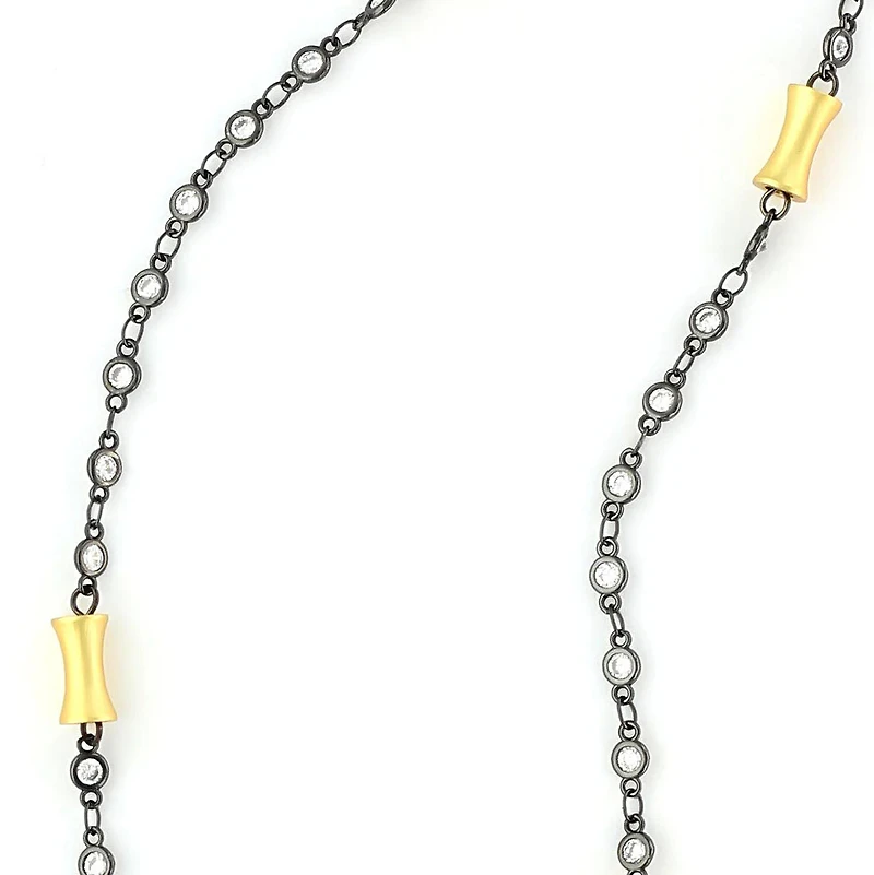 Black and Gold Matte Multi Way Chain