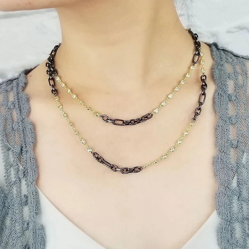 Black Matte Link Multi-way Chain