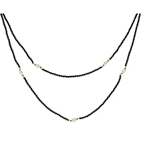 Black Obsidian Multi-way Chain