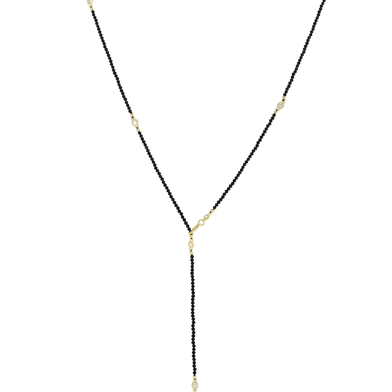 Black Obsidian Multi-way Chain