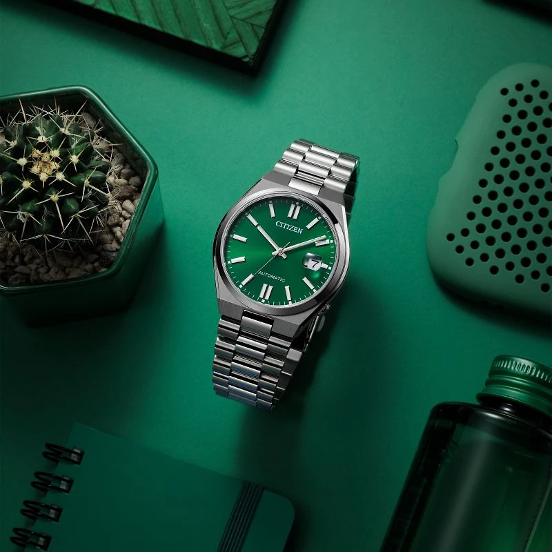 Tsuyosa Green 40MM Watch