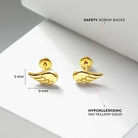 Angel Wings Kids Earrings