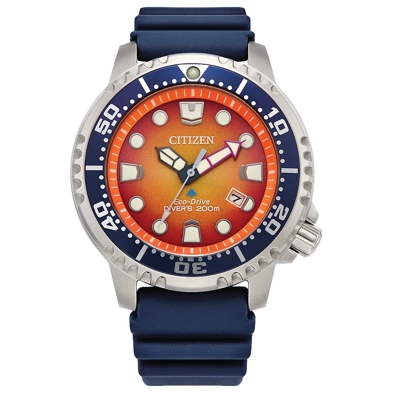 Promaster Dive 44MM Blue/Orange Watch