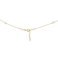 Double Pearl Kids Necklace