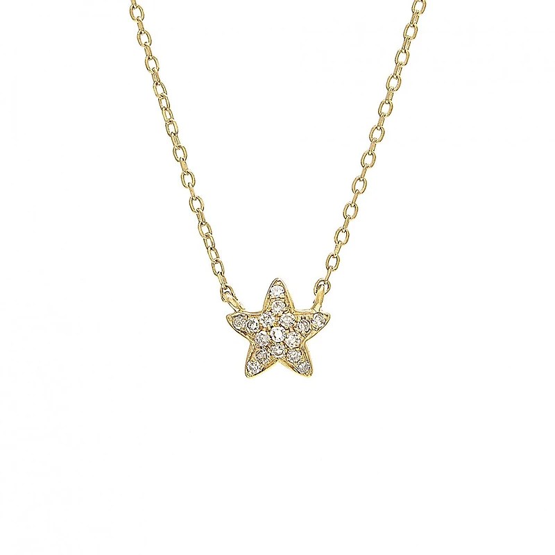 Petit Star Diamond Necklace