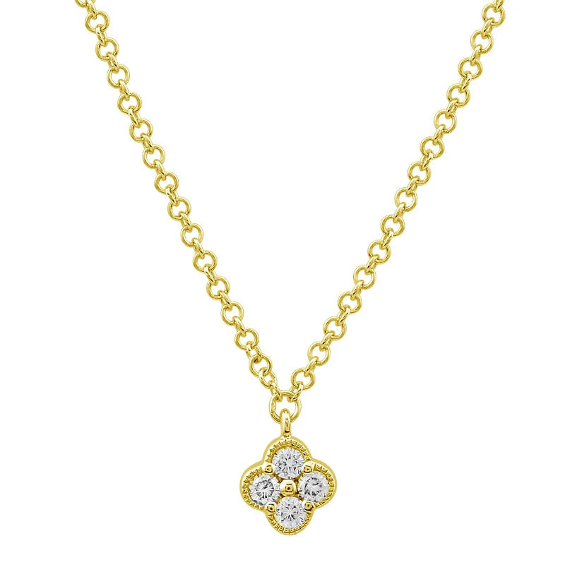 Clover Diamond Necklace