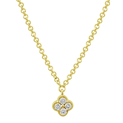 Clover Diamond Necklace